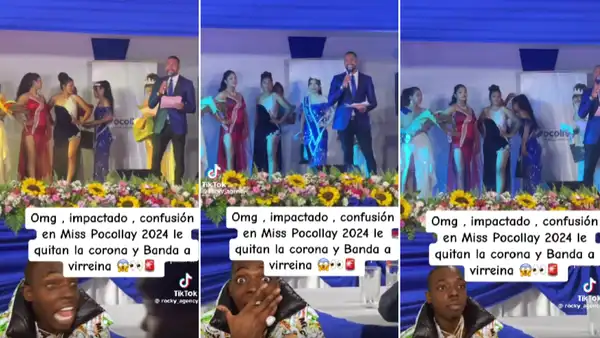 ¡Alboroto en Tacna! Le quitan corona y banda a miss Virreina 2024 tras confusión en la organización