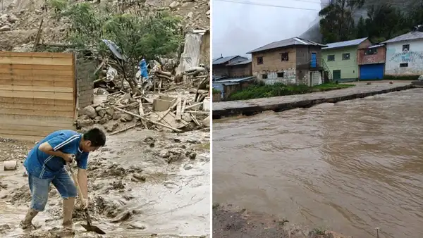 Alertan que 243 distritos de la costa y sierra están en riesgo por lluvias y huaicos: ¿cuáles son?