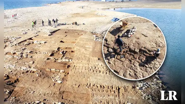 La ciudad de 3.400 años que emergió del río Tigris tras una sequía extrema en Irak