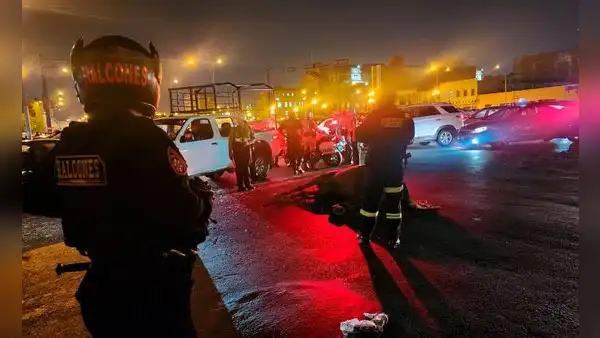 Caballo de la PNP muere tras chocar con vehículo por huir de pirotécnicos en Noche Blanquiazul