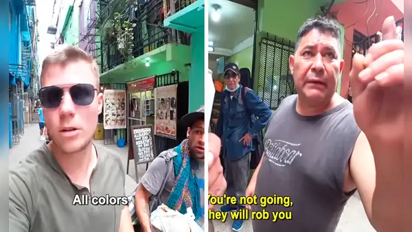 Peruano salva a youtuber sudafricano que iba ser atacado en peligroso barrio de Argentina