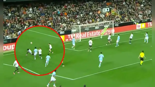Renato Tapia da magistral pase que termina en gol de Celta e hinchas lo elogian: "Obra de arte"