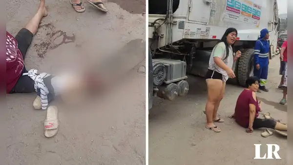 SJL: camión de basura atropella a mujer y ahora corre peligro de que le amputen el pie