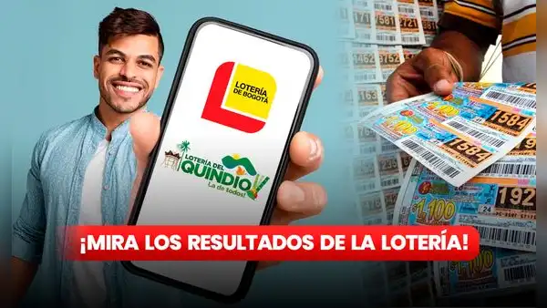¿Cómo jugaron las LOTERÍAS anoche, 18 de enero? Mira los RESULTADOS de los sorteos de Bogotá y Quindío