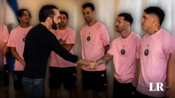 Nayib Bukele se reunió con Lionel Messi previo a un partido del Inter Miami en El Salvador