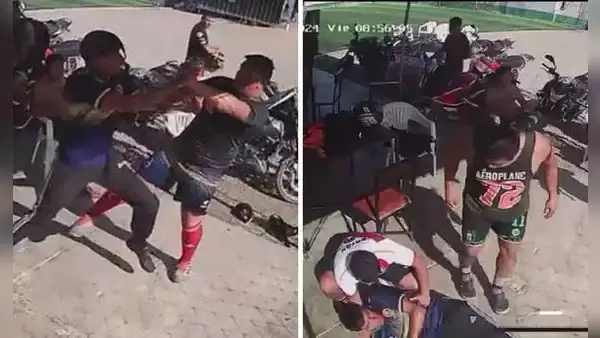 Policía agrede a su colega tras un partido de fútbol en Chiclayo: víctima terminó convulsionando