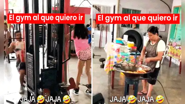 Mujer vende tortillas en gimnasio y usuarios dicen: “No solo es fuerza física, sino de voluntad”