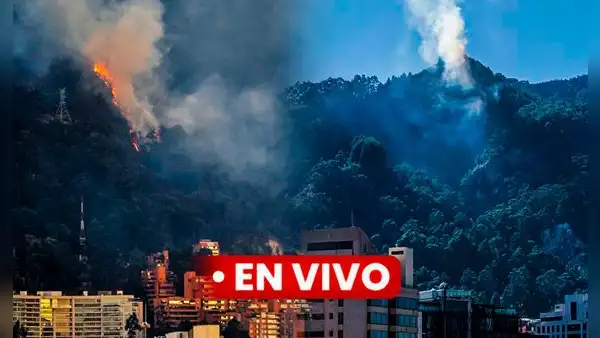 Incendio forestal EN VIVO: se reporta siniestro en cerros orientales de Bogotá