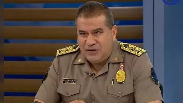 Óscar Arriola es el nuevo jefe del Estado Mayor de la Policía Nacional del Perú