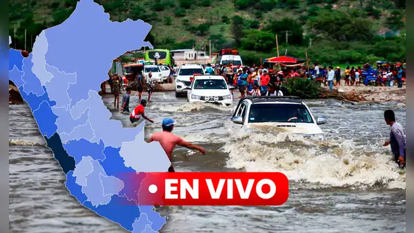 Lluvias en Perú EN VIVO: Senamhi pronosticó fuertes precipitaciones en provincias de Lima y otras 13 regiones