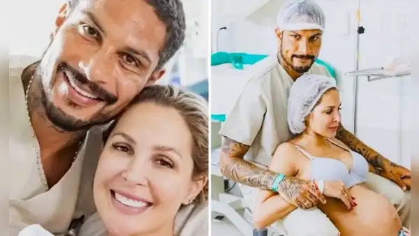 Ana Paula Consorte muestra fotos inéditas de Paolo Guerrero en la labor del parto de su segundo hijo