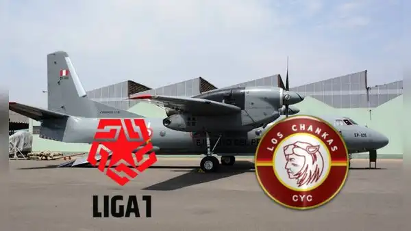 El avión del Ejército que usarían los equipos de la Liga 1 para enfrentar a Chankas en Andahuaylas
