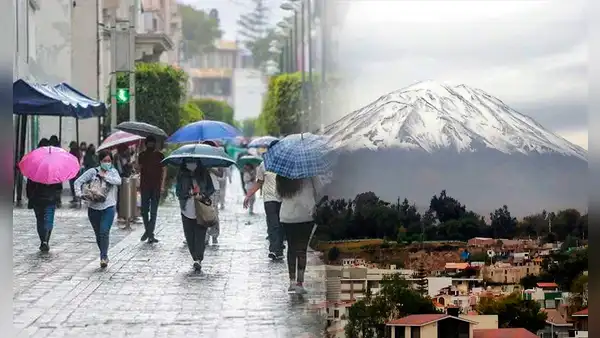 Inician las lluvias y los huaicos: ¿cuál es el pronóstico del tiempo en Arequipa, según Senamhi?