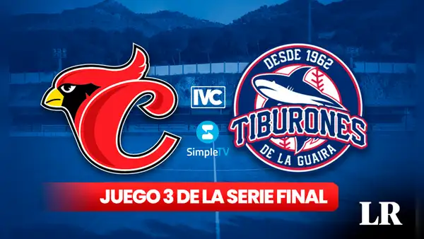 [IVC y Simple TV EN VIVO] Tiburones vs. Cardenales por la Serie Final de la LVBP: horario y canal de transmisión