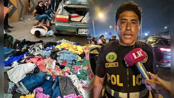 PNP detiene a mujer con 32 denuncias por robo de prendas de vestir en centros comerciales