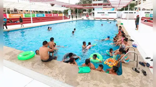 Piscina gratuita de San Juan de Lurigancho abre todos los domingos: ¿cuáles son los turnos de atención?