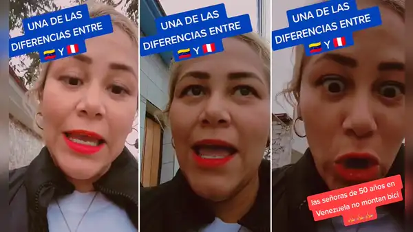Venezolana revela peculiar diferencia entre Perú y su país: “Las mujeres de 50 años andan en bicicleta”