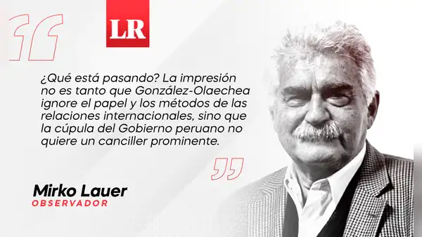 Un mejor sitio para el canciller, por Mirko Lauer