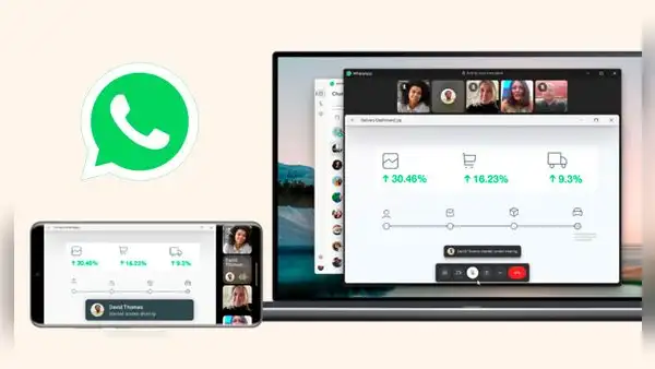 WhatsApp lanza función que permite compartir tu pantalla durante las videollamadas