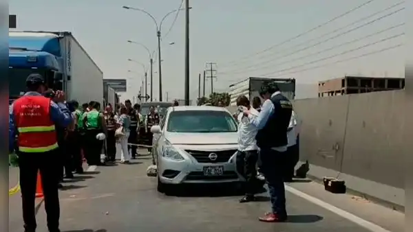 Puente Piedra: sicarios asesinan a un hombre dentro de su auto en la Panamericana Norte
