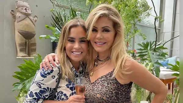 Gisela Valcárcel es sorprendida por Ethel Pozo con inesperado detalle de cumpleaños: "Te amo, hija"