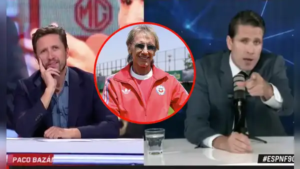 'Paco' Bazán 'ajustó' a periodistas chilenos: "Gareca va a sufrir con su comida"
