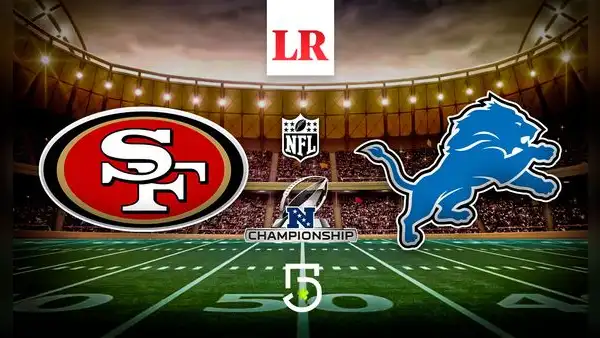 49ers vs. Lions EN VIVO, NFL Playoffs 2024: horario y canal de la final de Conferencia NFC en México