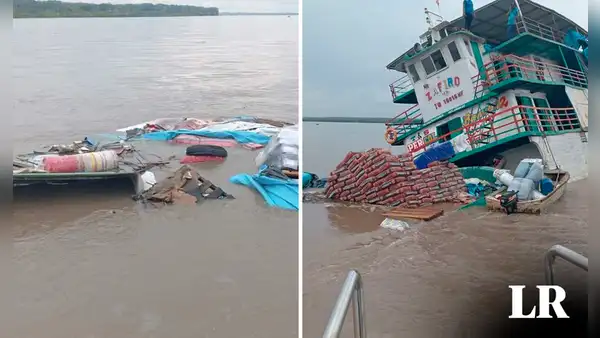 Embarcación se hunde en río Ucayali y 62 personas se salvan de morir
