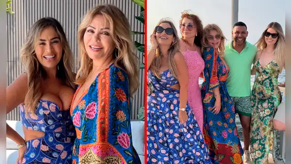 Gisela Valcárcel pasa su cumpleaños 61 en lujoso yate con conductores de ‘América hoy’