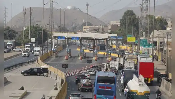 Rutas de Lima impidió pase vehicular por garitas de la Panamericana Norte tras suspensión de peajes