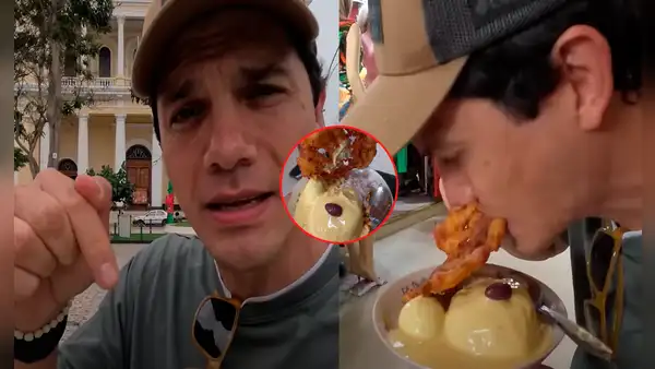 Colombiano visita CHICLAYO y queda cautivado por la comida típica: “Está para chuparse los dedos”