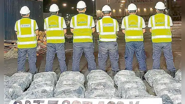 Dirandro: capturan 7,2 toneladas de cocaína en el Callao con destino a Europa