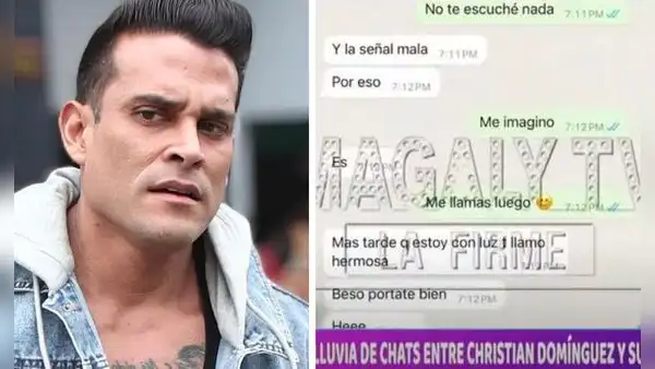 Magaly Medina revela explosivos chats entre Christian Domínguez y Mary Moncada: "Eres una belleza"