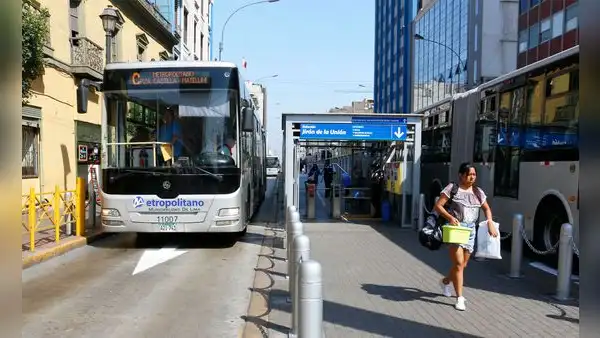 Aumento de medio pasaje del Metropolitano rige a partir de hoy, informa ATU