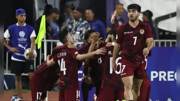 Venezuela hizo historia: ganó 3-1 a Brasil y clasificó al Final Four del Preolímpico Sub-23