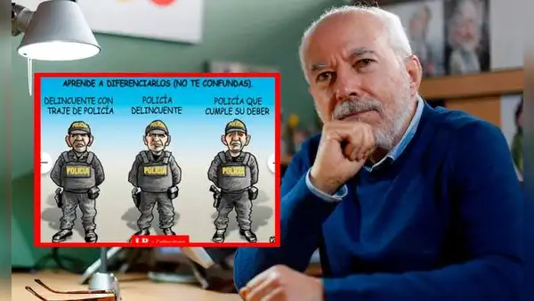 Carlín sobre caricatura de la PNP: "Espero que se levanten las banderas de libertad de expresión”