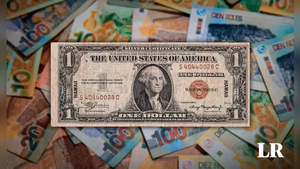 El billete de 1 dólar que puede valer casi S/3.000 por un error de impresión