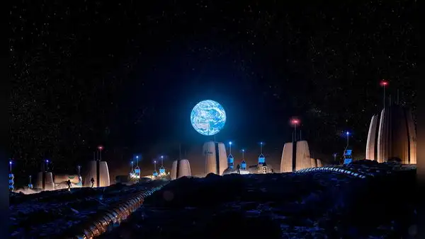 La aldea que la Agencia Espacial Europea planea construir en la Luna: vivirán más de 100 personas