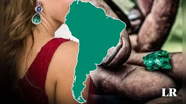 El país con mayor producción de esmeraldas está en Sudamérica: representa hasta el 90% en el mundo