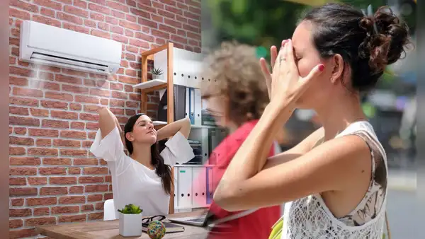 Si salgo de un lugar con aire acondicionado a la calle, ¿qué le pasa a mi cuerpo?