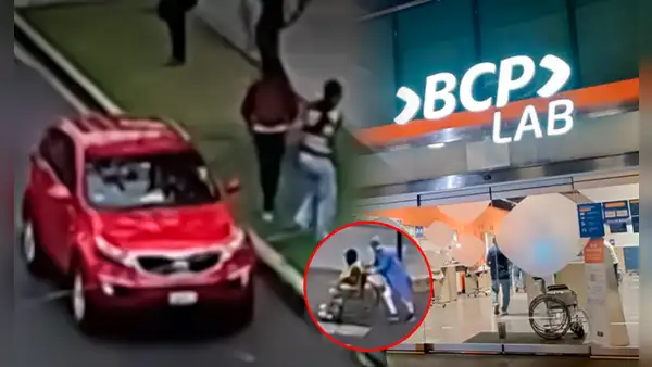 Vestidos de policías, enfermeros y en silla de ruedas: así se dio el robo al BCP de La Molina