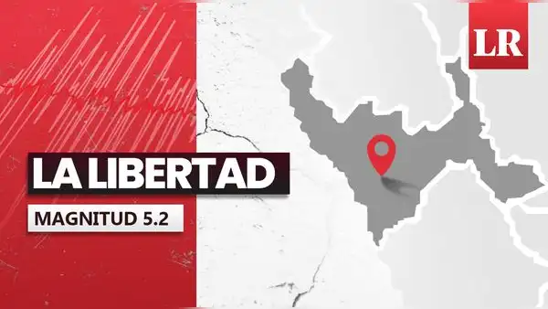 Temblor de magnitud 5.2 se registró hoy en La Libertad , según IGP