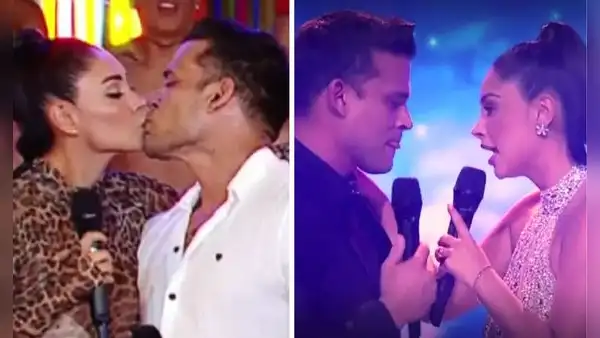 Christian y Pamela se besan por última vez en TV: así fue su encuentro en 'El reventonazo de la Chola'