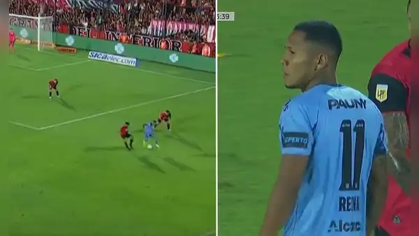 Reyna realizó espectacular jugada en su debut con Belgrano y se volvió tendencia: "Invente, invente"