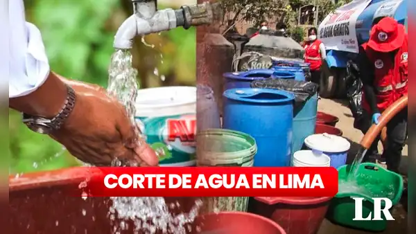 Corte de agua en Lima: zonas, distritos y horarios con suspensión hoy, según Sedapal