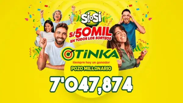 La Tinka, resultados EN VIVO: revisa AQUÍ los números ganador del sorteo