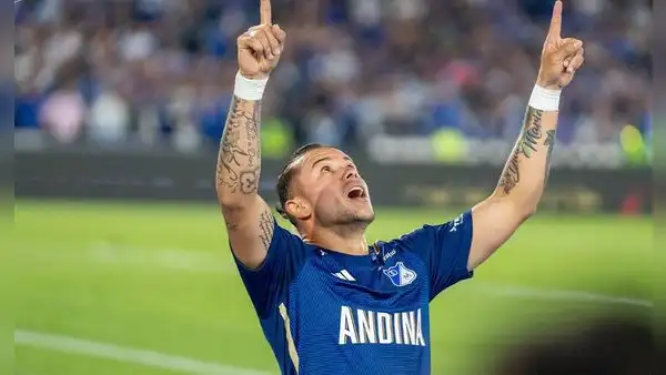 Millonarios venció por la mínima a América de Cali con un golazo de Leonardo Castro