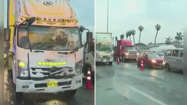 San Borja: choque de buses deja cinco heridos y provoca tráfico vehicular en la Panamericana Sur