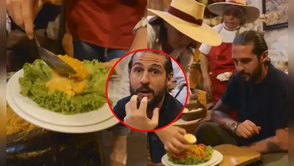 Chef español visita Arequipa y su reacción al probar las comidas típicas se vuelve viral: "Esto es puro sabor en la boca"