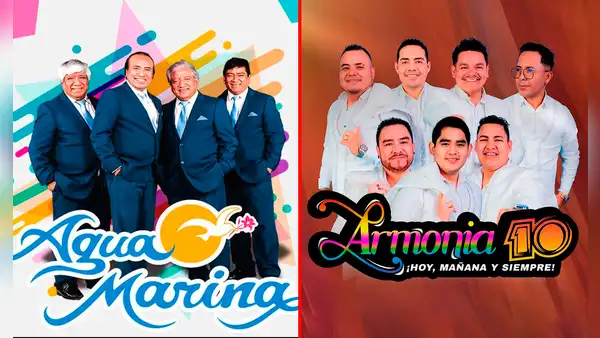 Agua Marina y Armonía 10 ofrecieron conciertos gratuitos: ¿cuándo y dónde se realizaron?